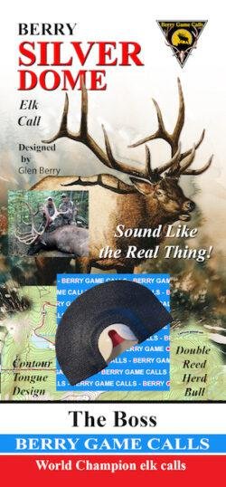 BERRY SDH4 Silver Dome Reed Game Call