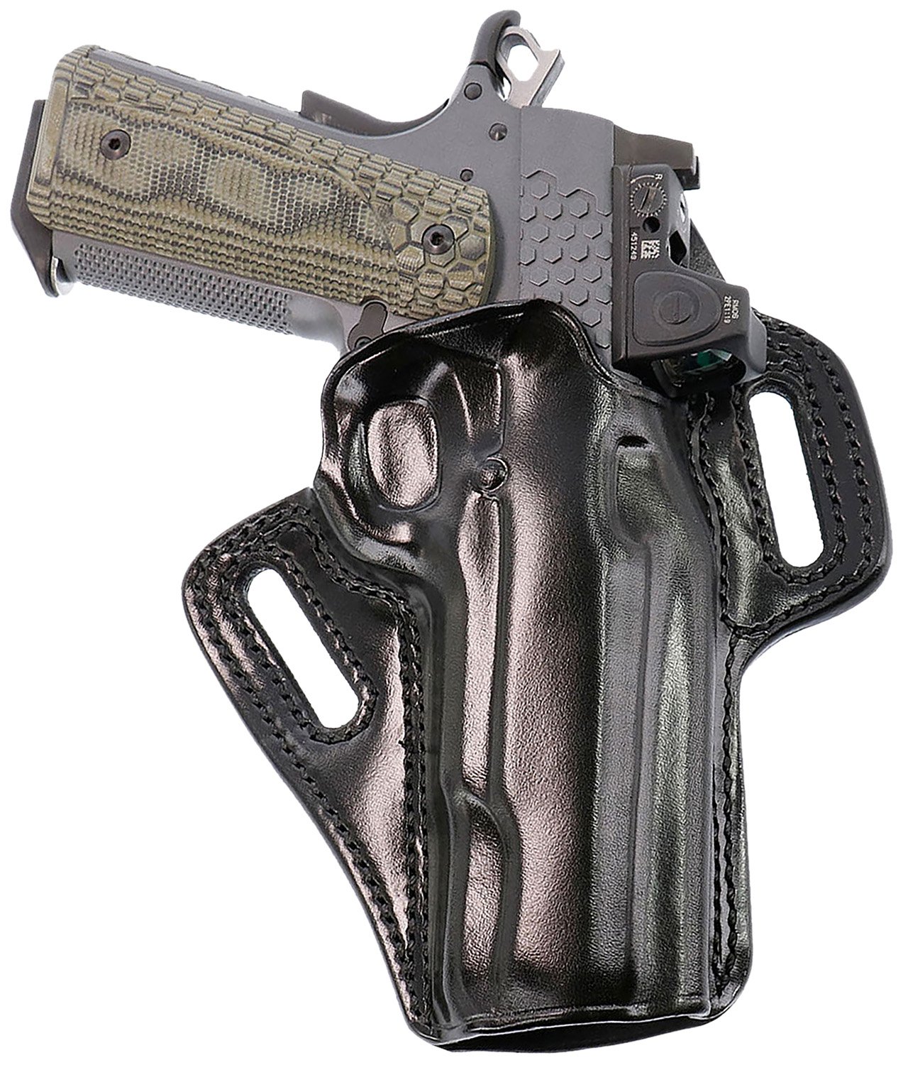 Galco CO2820RB Concealable 2.0 Black Holster for Sig M18, Steerhide Leather