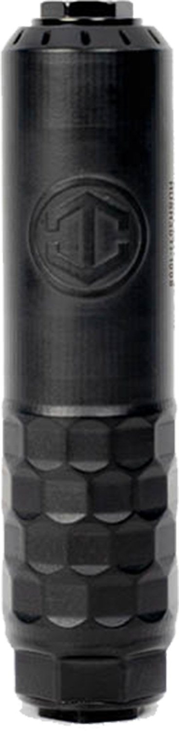 HUSH-POINT 30 SUPPRESSOR .30 CAL TITANIUM FLOW-THRU, DT/HUB, 1/2X28 & 5/8X24 CAPS - HI-POINT - 30 Caliber