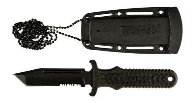 RUKO RUK0098-CS 440A TIN 3 In Neck/Boot Knife