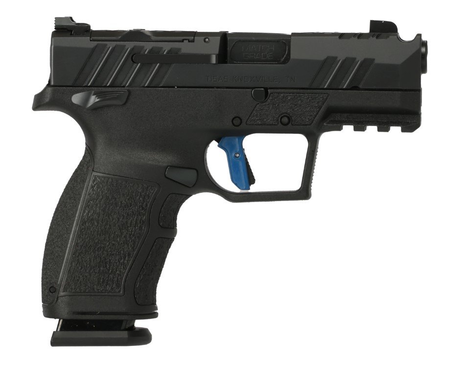 Tisas 12700008 PX-9 Carry Raptor Comp 9mm 3.5" Black Semi-Auto Pistol