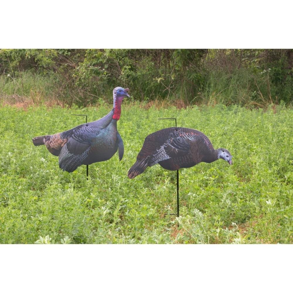 Buy Higdon Outdoors 63029 Flex Turkey Decoy Combo Tom & Hen 26.5 In online