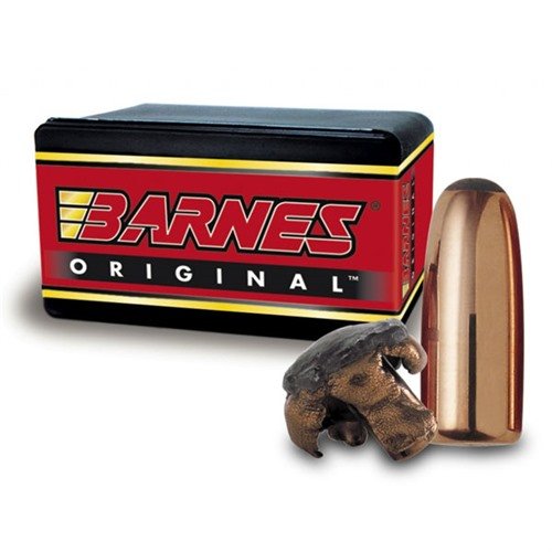 BARNES BULLETS ORIGINAL 50 CAL (0.510") FLAT NOSE FB 300GR 20/BOX - BARNES BULLETS - 50 CALIBER