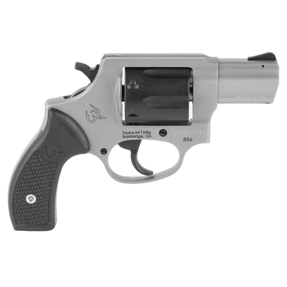 Taurus 2-85625-BG10 38SPL 2" 6RD SS/BK G10 Black Grip Revolver - Taurus International Manufacturing, Inc. - 38 Special