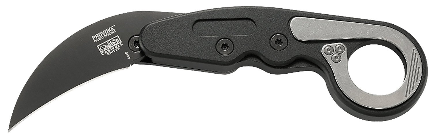 CRKT 4040 Provoke 2.4" BL/PL Karambit Kinematic TiNi Finish - Columbia River Knife & Tool - HAWKBILL