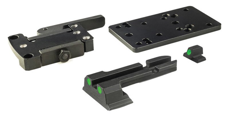 Mepro Light 88071511 MicroRDS QD Adapter with Backup Sights for Canik
