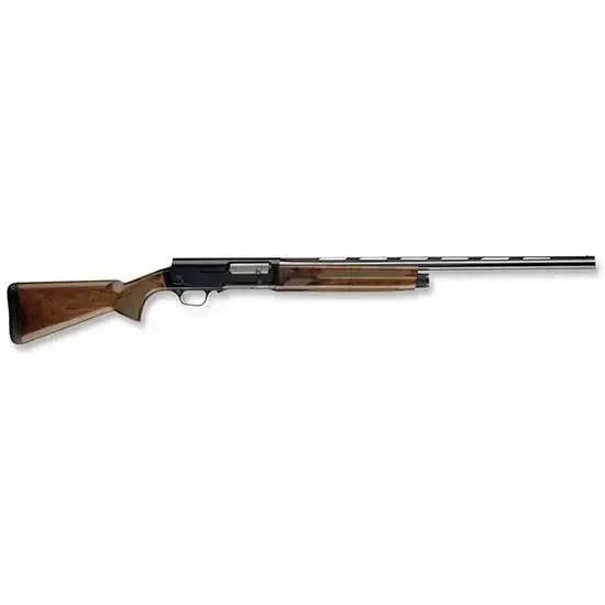Browning A5 Hunter 12 Gauge 26" Barrel 3" 4+1, Gloss Black Barrel & Anodized Receiver, Turkish Walnut Stock - Browning - 12 Gauge