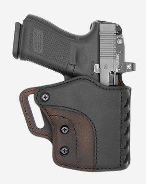 Versacarry DEF2202-350A Defender Alpha Holster OWB Brown/Black Size 2