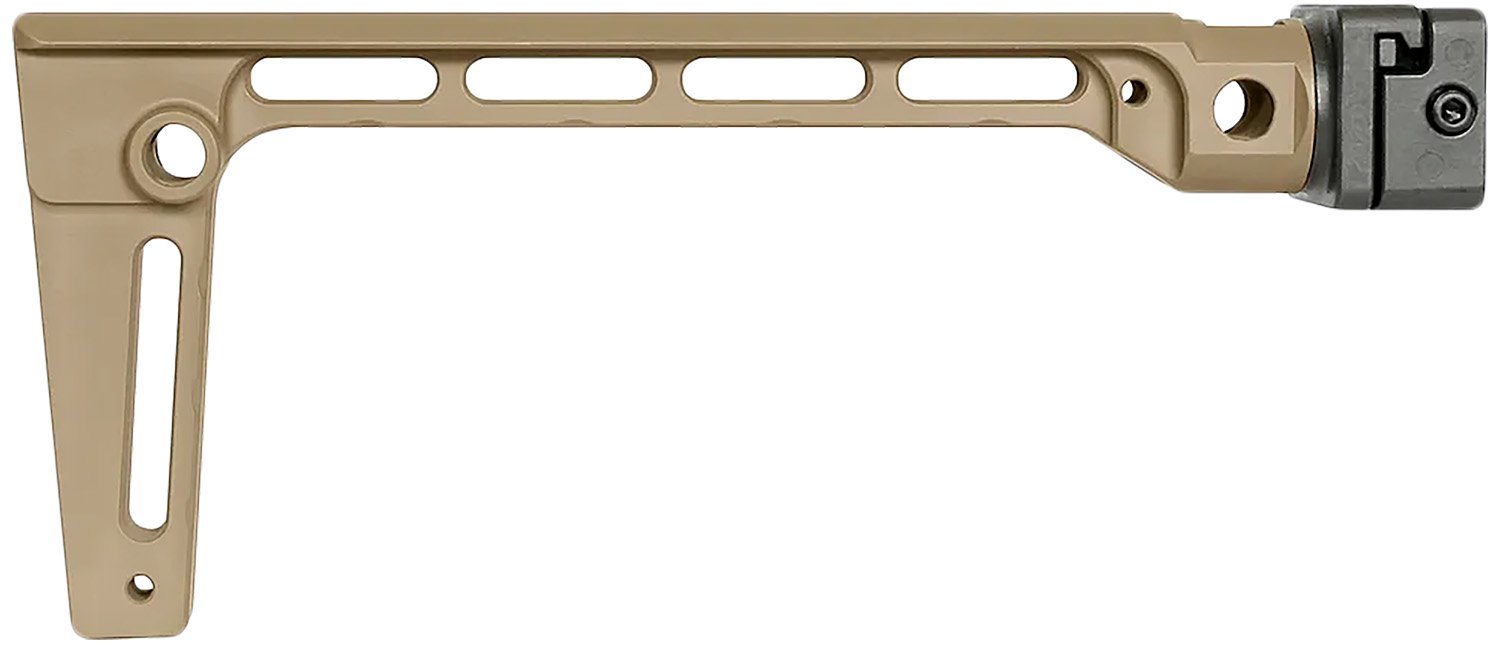 Buy Midwest Industries MIARMSFFDE Side Folding Arm Brace Flat Dark Earth 6061 Aluminum online