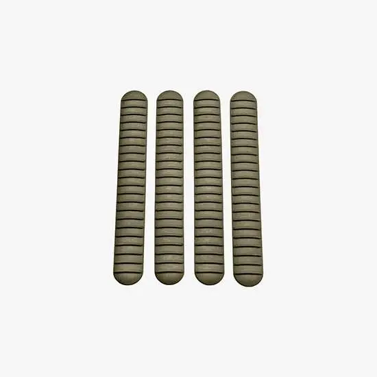 B5 Systems M-LOK Rail Cover OD Green 4-Pack