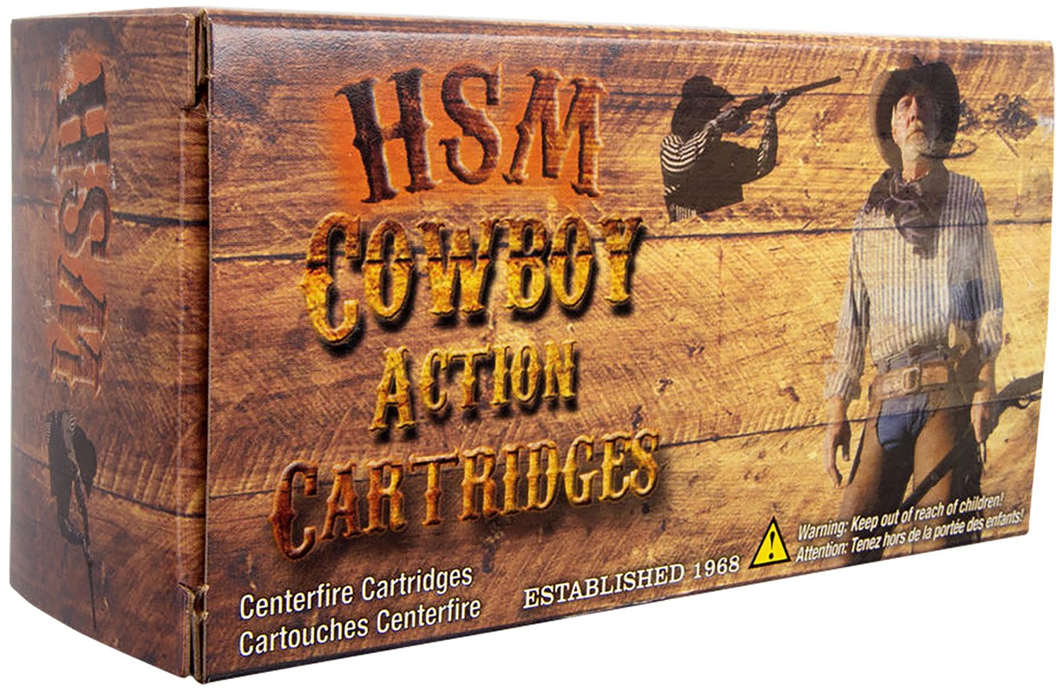 HSM Cowboy 32-20WIN 115GR Lead RNFP Ammo