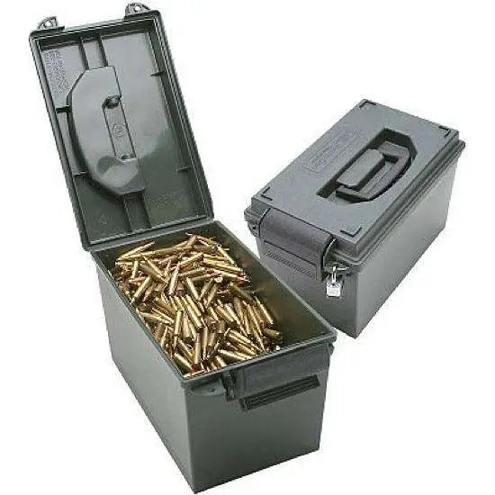 MTM Case-Gard AC11 Ammo Can Forest Green Polypropylene 707 CU - MTM Case-Gard - AMMO CAN