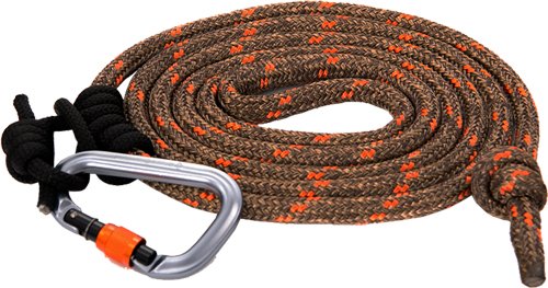 Tethrd 11MM Tree Tether 8' W/Carabiner & Prusik - Tethrd