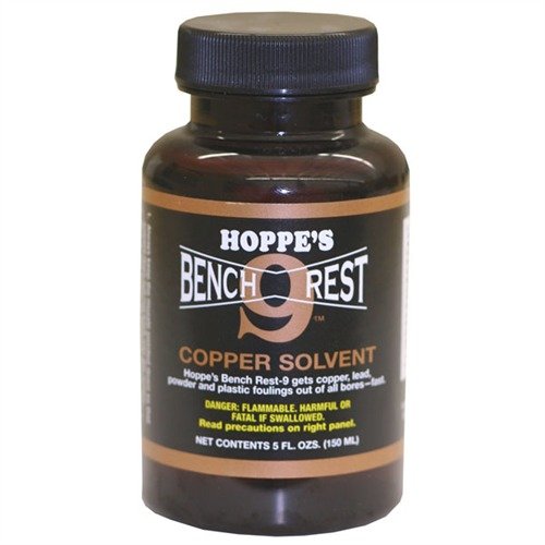 Hoppe's BR904B Bench Rest 9 Copper Gun Bore Cleaner 5oz Bottle