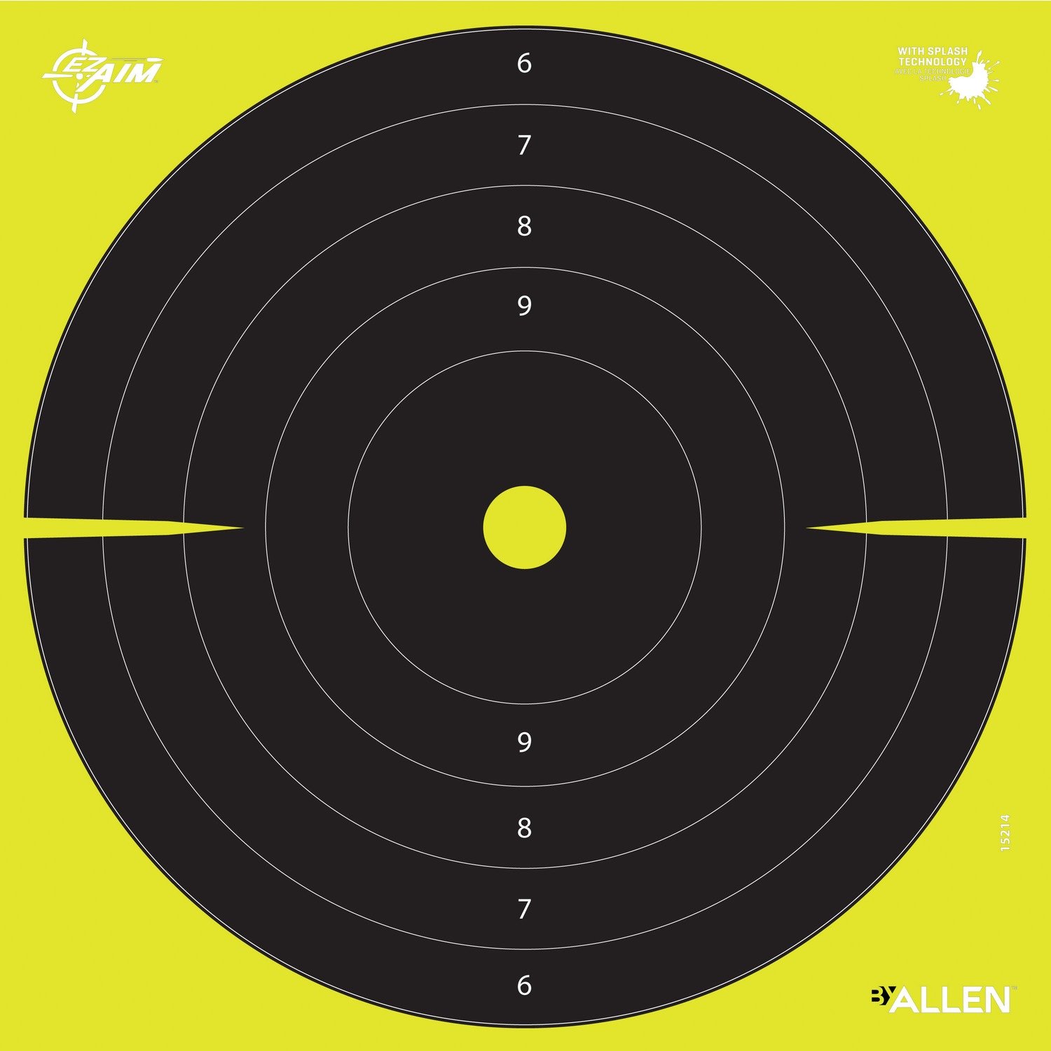 Allen EZ Aim Splash Reactive 12" Paper Target 30 Pack - Allen Company