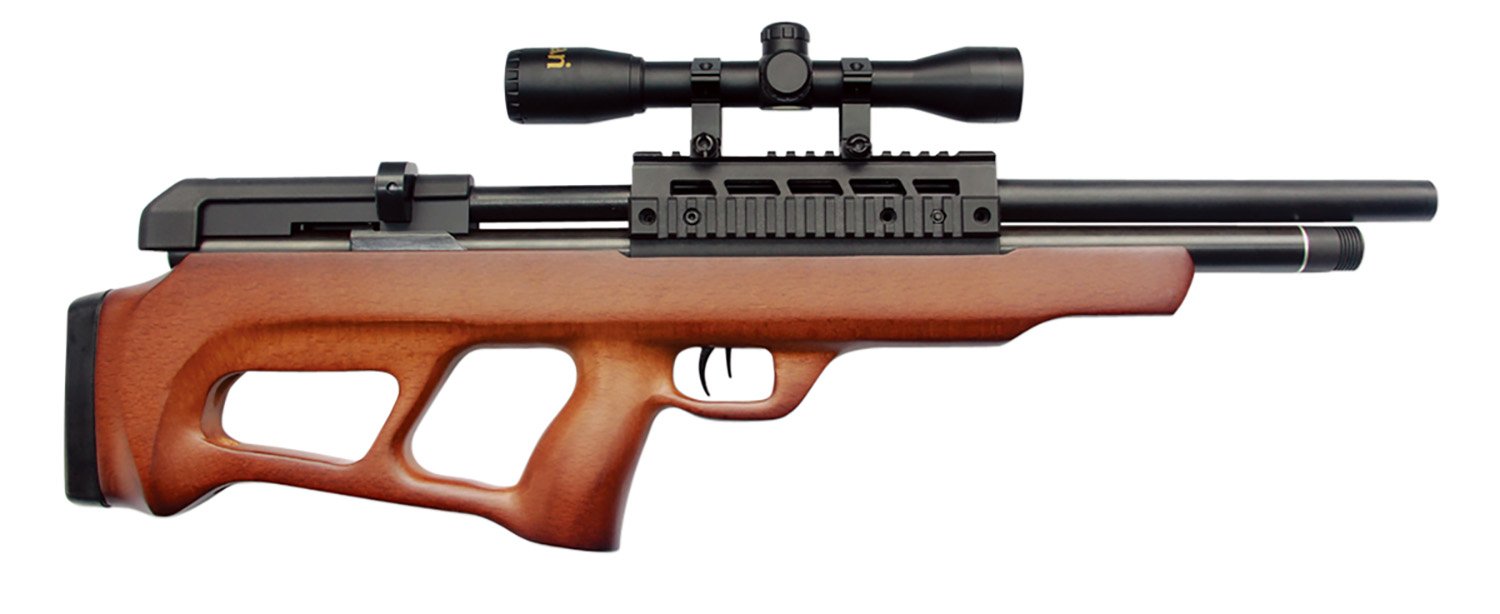 Beeman 1357 PCP Underlever .177 Pellet Air Rifle, 12-Shot, 1050 FPS - Bee Stinger - LEVER