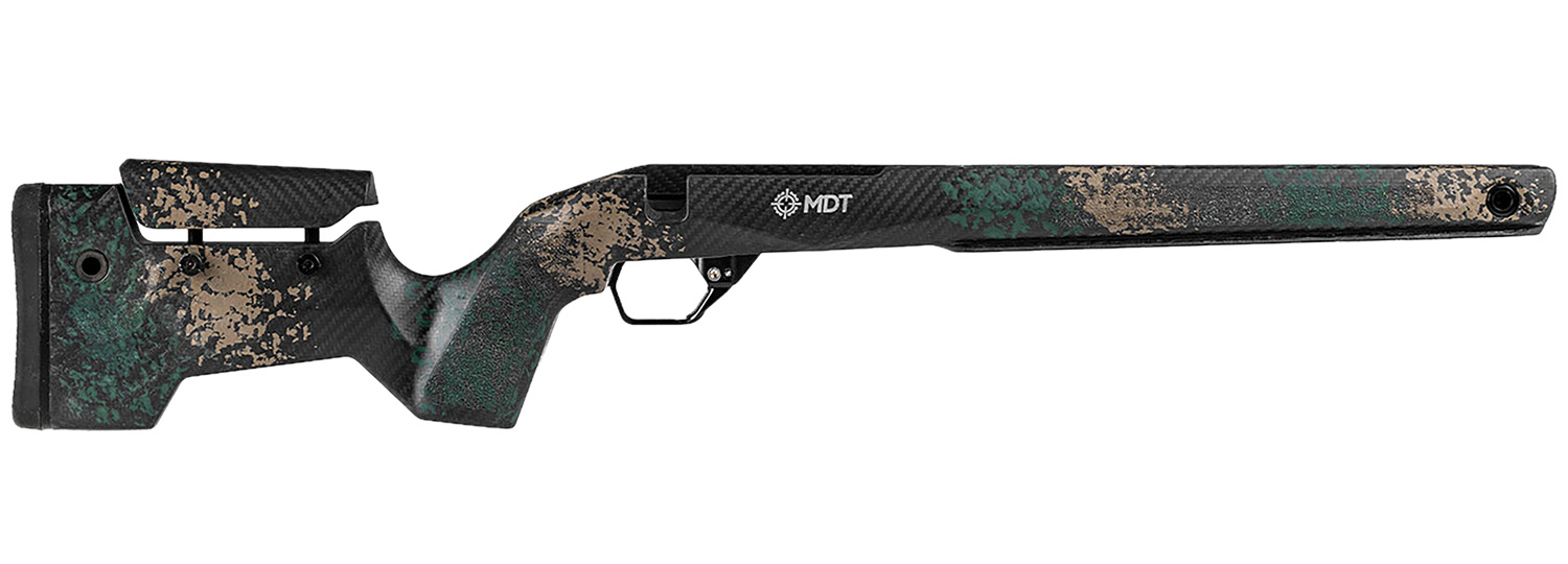 Mdt Sporting Goods Inc 114481HGF Green/FDE Foam Filled Carbon Fiber Fits Remington 700