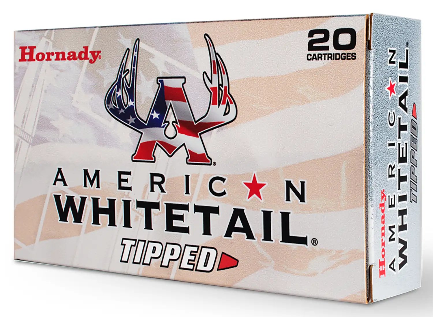 Hornady American Whitetail Tipped Rifle Ammo 7mm Rem. Mag. 154 gr. SST 20 rd.