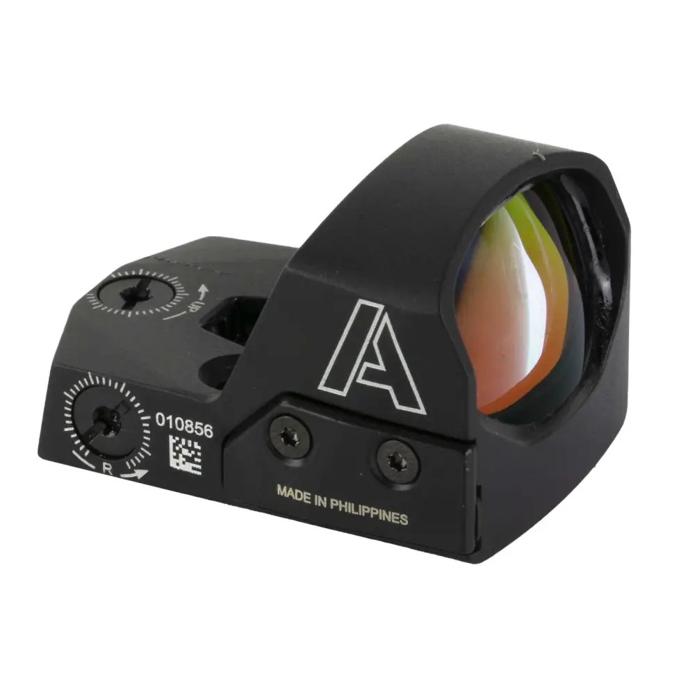 AmeriGlo HVN02 Haven 1x 5 MOA Red Dot Sight Matte Black Aluminum Housing