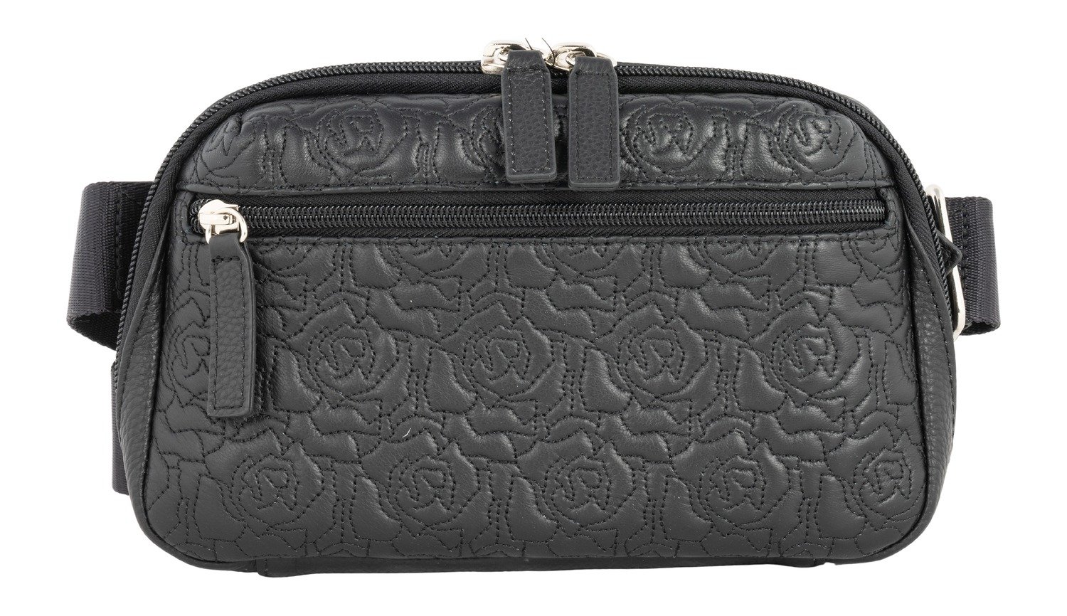 GTM GTM-117/RSE BLACK WAITSPACK CROSSBODY-LAMB
