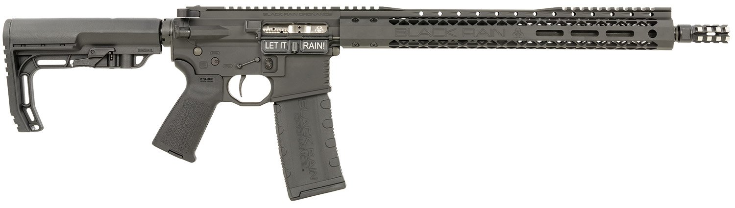 Black Rain BROSCOUTABLK Recon Scout 5.56 NATO 16" 30+1 Semi-Auto Rifle - BRO - 223 Rem/5.56 NATO