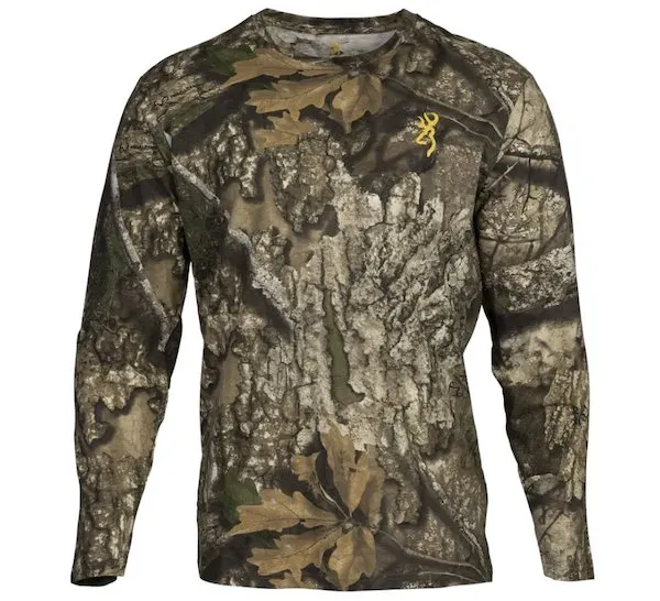 Browning BRN Tee LS Wasatch RTAPX Medium Long Sleeve - BROWNING