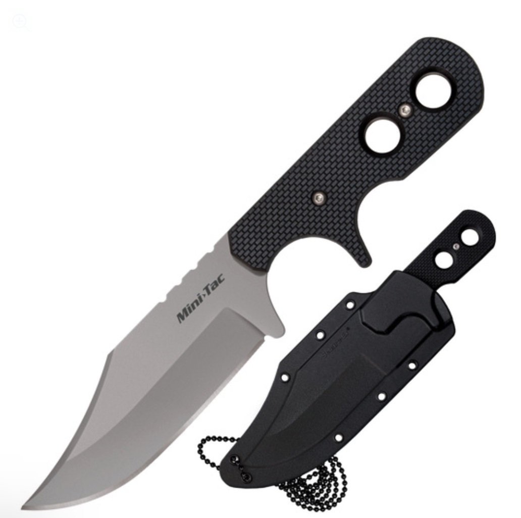 Buy Cold Steel Mini Tac Bowie 3 5/8in Blade 6 7/8in Overall Griv-Ex Handle online