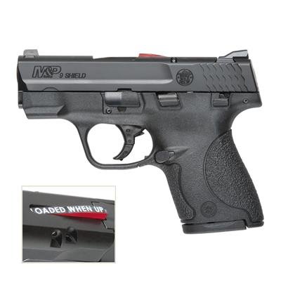 Smith & Wesson 187021 M&P Shield 9mm Luger Caliber 3.10" Barrel 7+1 or 8+1 Capacity Black Finish Frame Serrated Armornite Stainless Steel Slide Polymer Grip