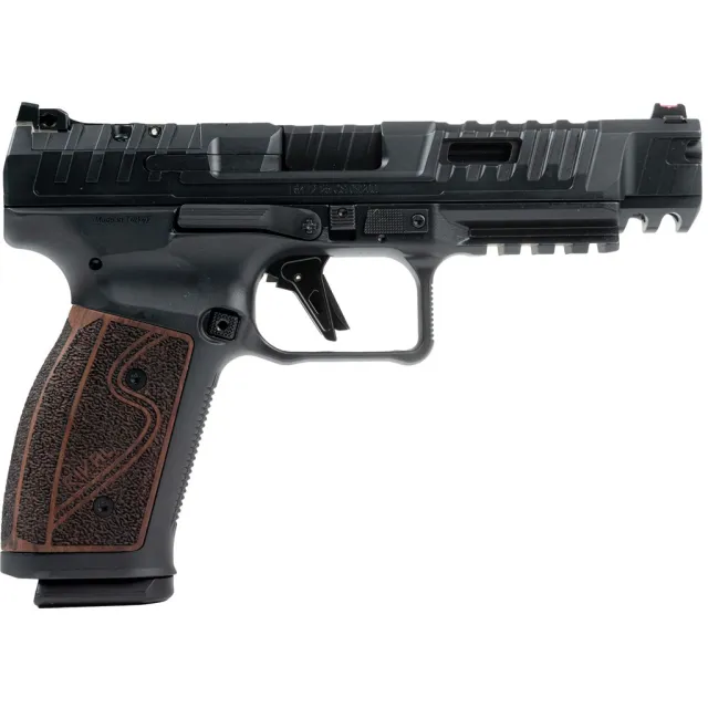 Canik SFX Rival-S Rosewood Pistol 9 mm 5 in. Darkside 18 rd. - Canik - 9 mm for sale at TheGunDock