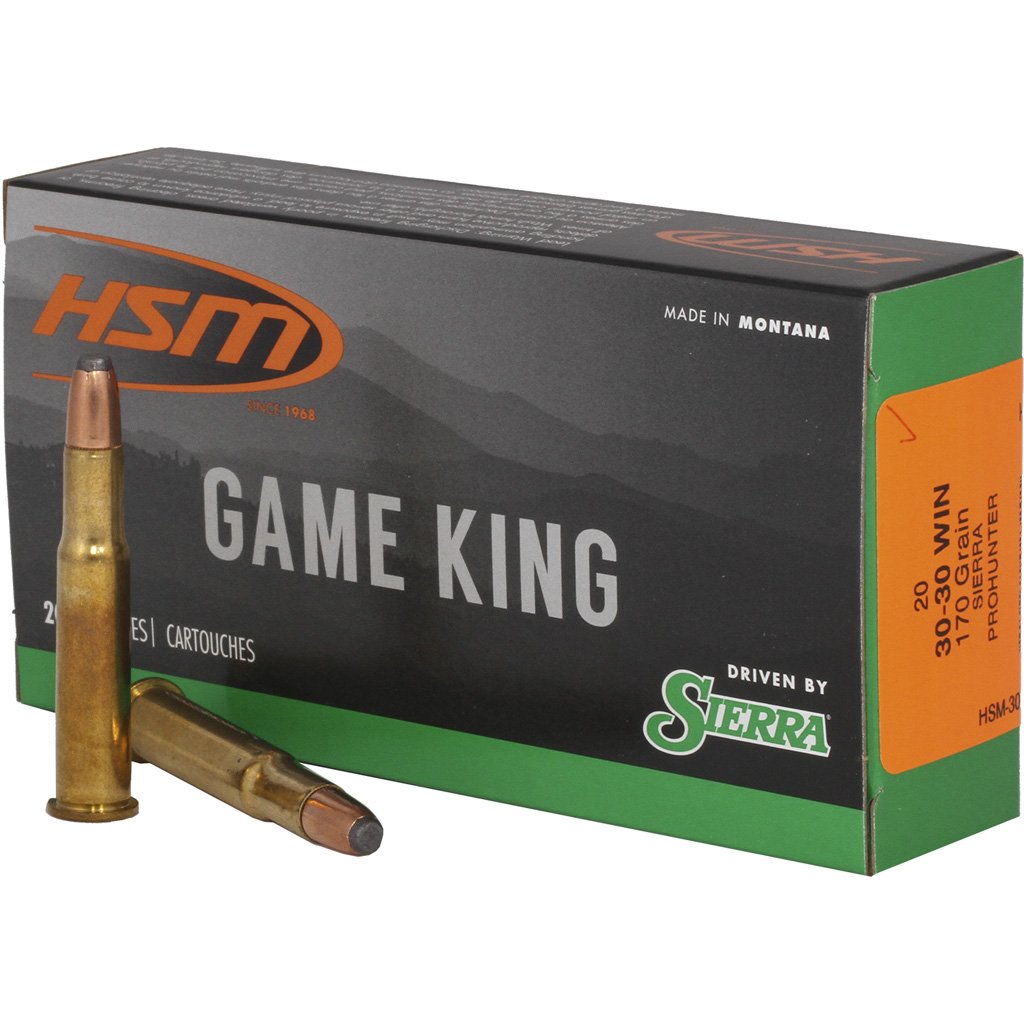 Buy HSM 30-30 Win Ammo Sierra Pro-Hunter 170gr Bronze 20 Rds online