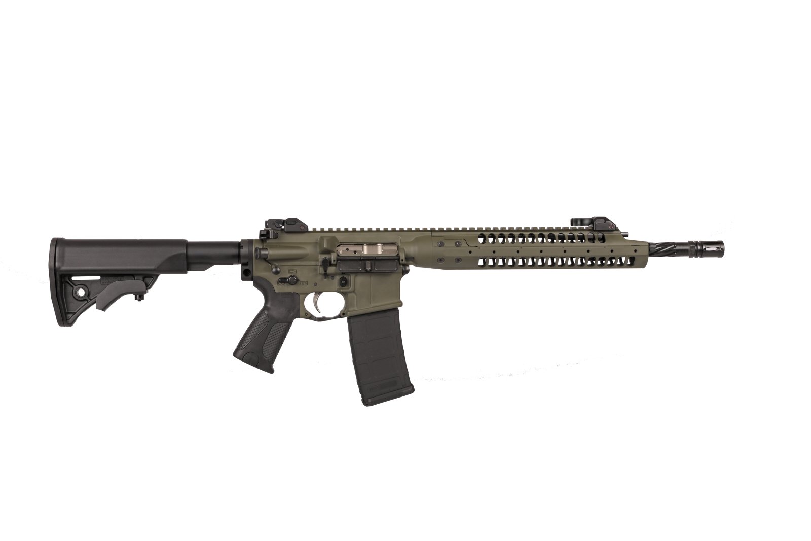 LWRC SIX8A5RODG14P 6.8mm SPC Rifle 14" ODG 30+1 Semi-Auto