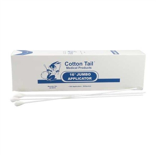 Brownells Cotton Tipped Applicators 16" Length 100/PACK - Brownells - UNIVERSAL