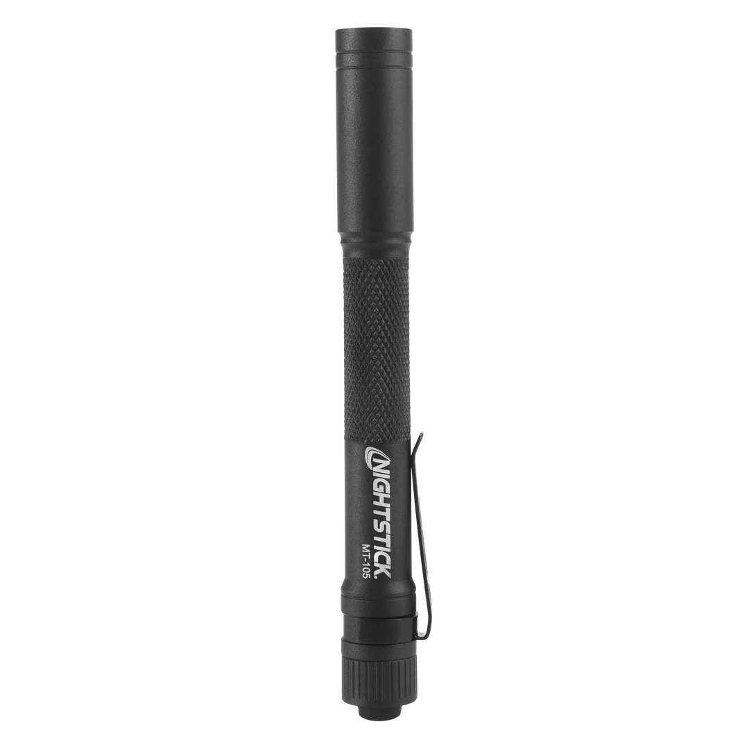 NIGHTSTICK METAL MINI-TAC FLASHLIGHT - AAA BATTERIES - BLACK
