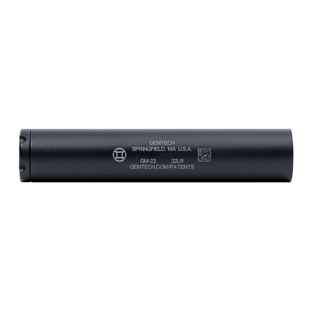 Gemtech Rimfire Suppressor GM-22 22LR 2.5oz Length 5" Diameter 1" 12127 - GEMTECH - 22 LR