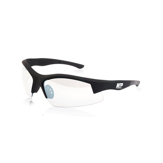 Buy Smith & Wesson Super Cobra Frame Shooting Glasses Black Rubberized Clear Mi online