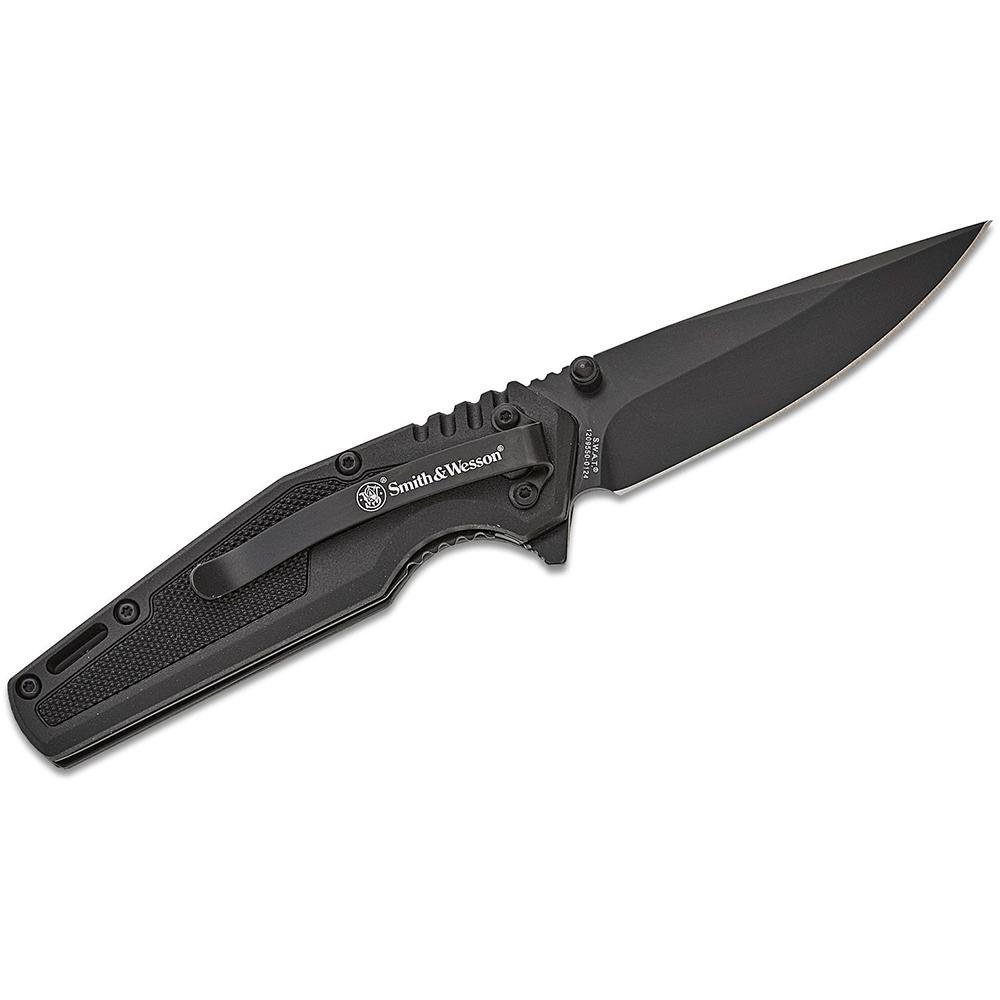 Buy Smith & Wesson 1205909 S.W.A.T Spring Assist Knife 3" Black Liner Lock online