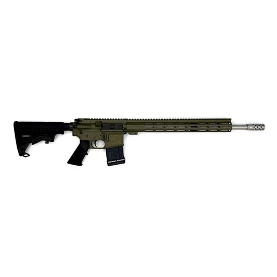 Buy GLFA GL15450SSODG .450 Bushmaster AR-15 Rifle 18" SS Barrel 5-Round OD online