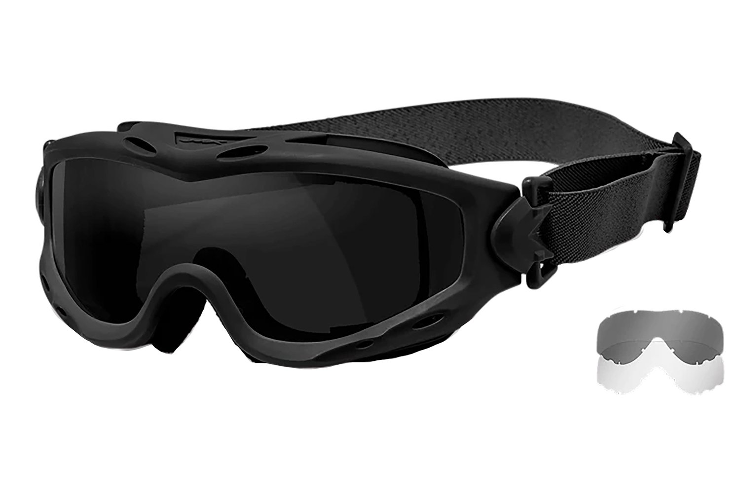 Wiley X SP29B Spear Goggles Smoke Gray Lens Matte Black Frame - WILEYX - MATTE BLACK