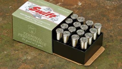 Swift 10005 A-Frame .44 Rem Mag 300gr 1346fps Handgun Ammo 20ct