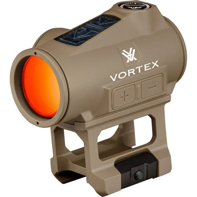 Vortex Optics Crossfire II 2 MOA Solar RED DOT Sight TAN - VORTEX OPTICS