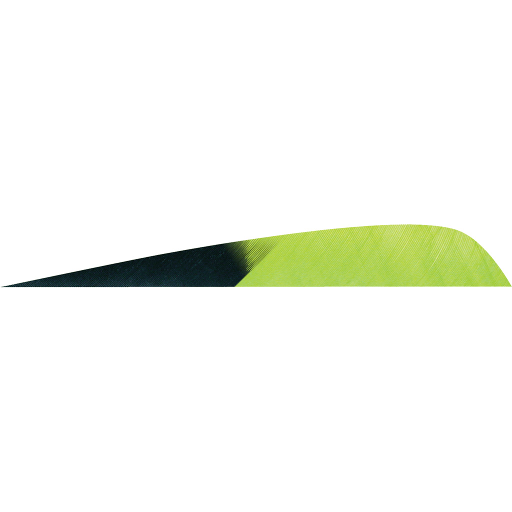 Gateway 400LPKCH-50 Parabolic Feathers Kuro Chartreuse 4 In LW 50 Pack