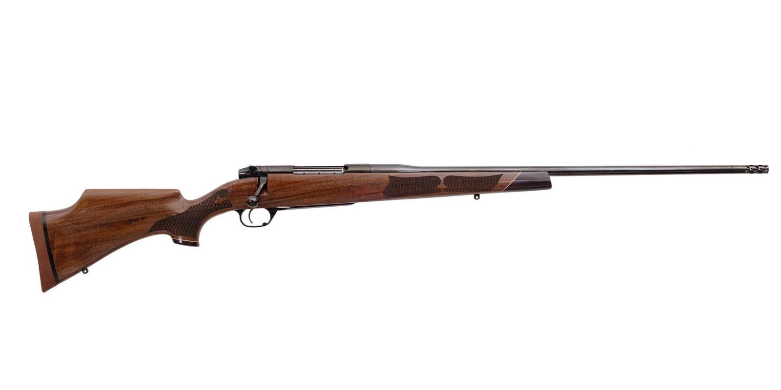 Weatherby MCD01N25CMR4B Mark V Camilla Deluxe 25 CREEDMOOR 22" High-Gloss Blued Rifle - Weatherby - 25 CREEDMOOR