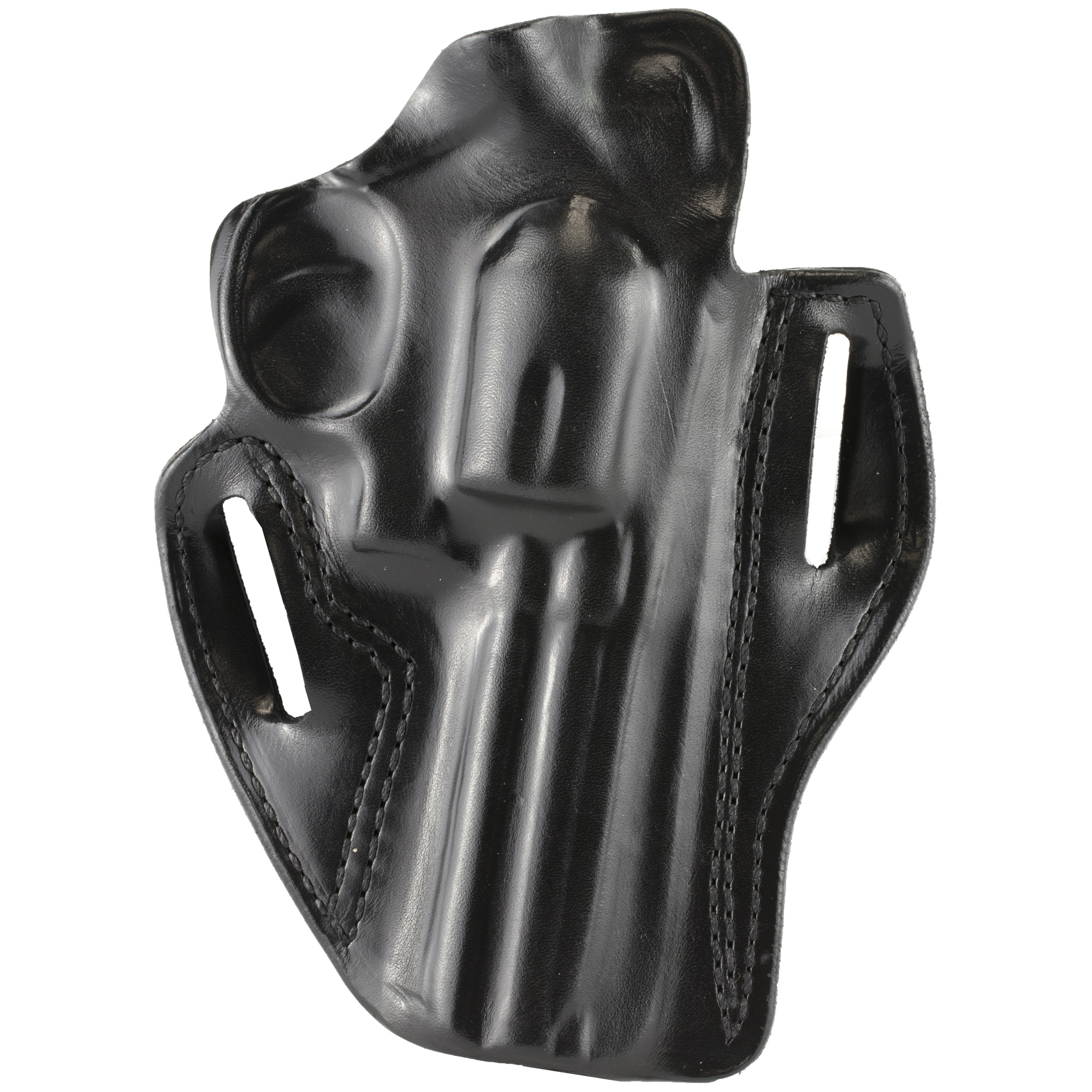 DeSantis 002BA34Z0 Speed Scabbard Belt Holster, Black Leather, Right Hand