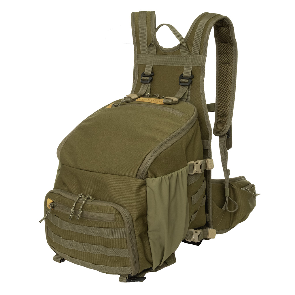 Elevation 1601747 Mobile Hunter 1100 Pack Ambush Green, MOLLE, 1100 Cu In