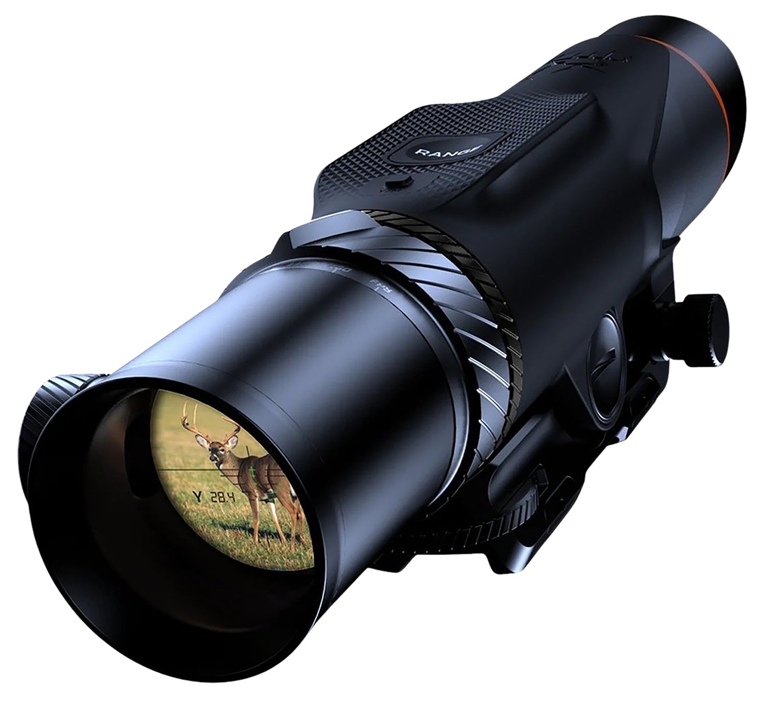 BUK BUK40006 OPS X-Factor Crossbow Scope 1.5-6X Zoom Laser Rangefinder