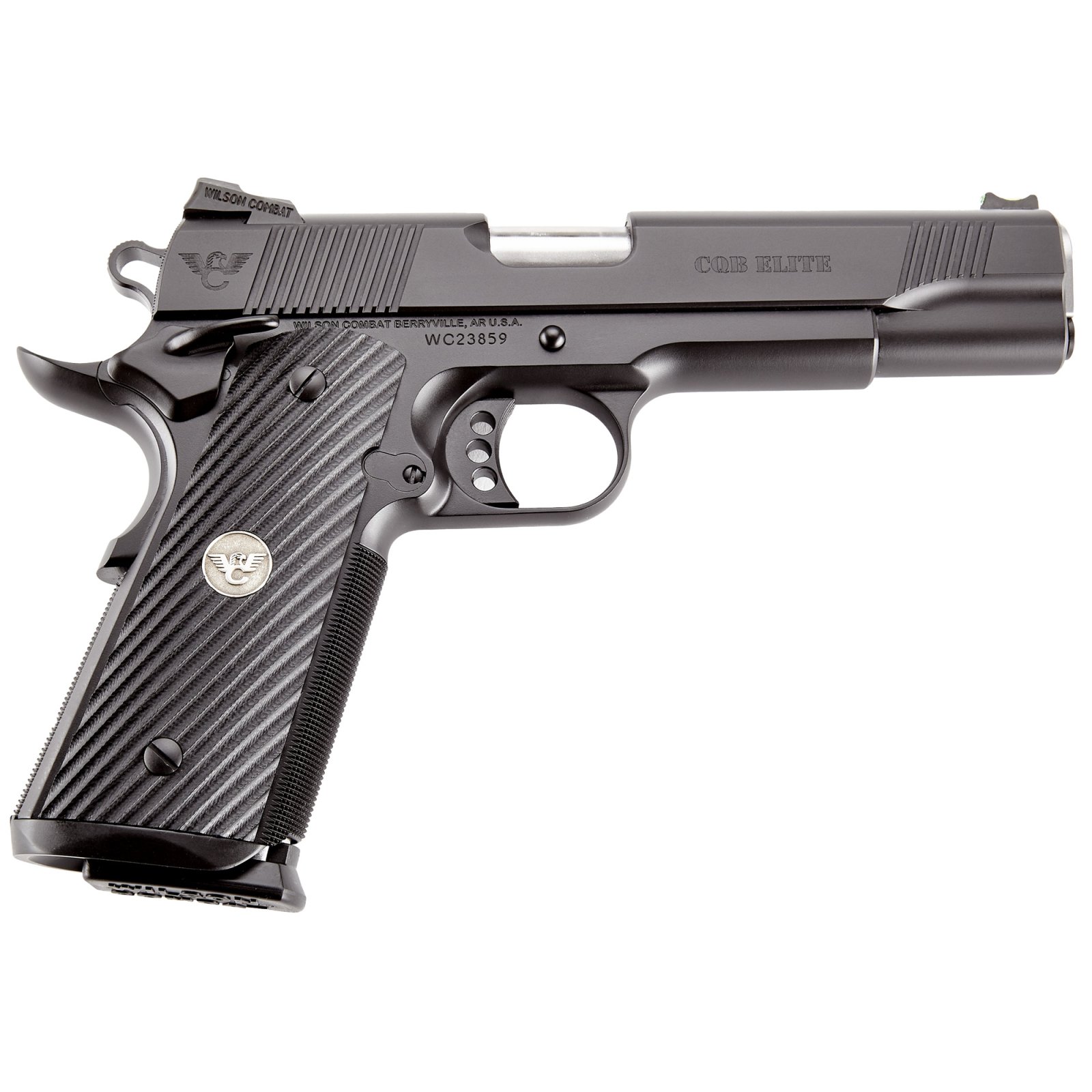 Wilson Combat CQBE-FS-45A 1911 Pistol 45AP 8+1 Black Armor Tuff