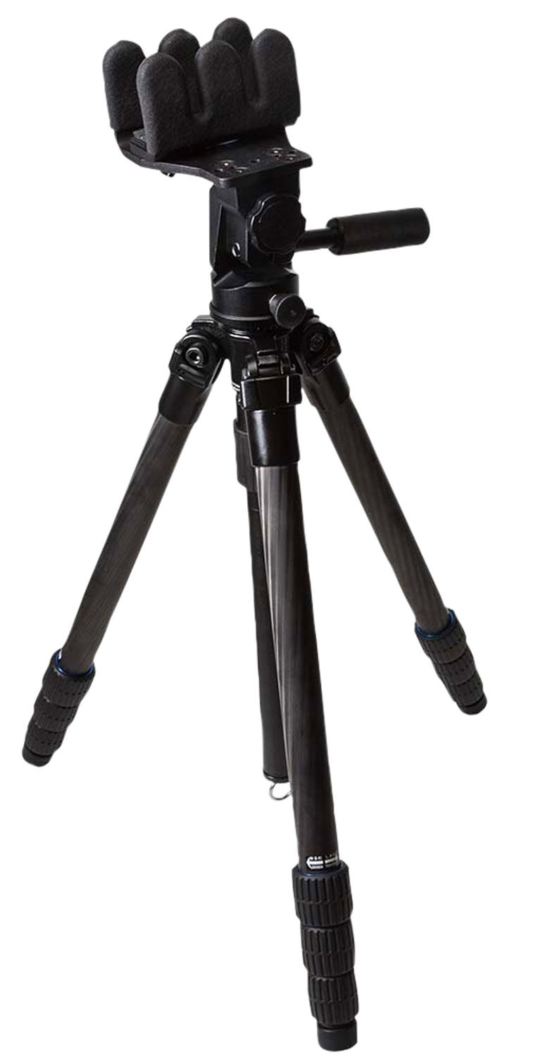 Kopfjäger KJ85002K K800 Carbon Fiber Tripod with Reaper Grip, 360 deg Pan