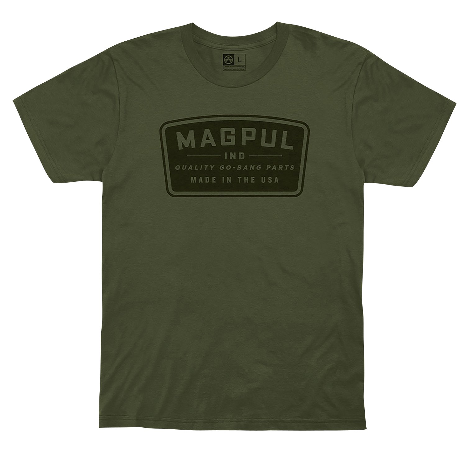 Magpul MAG1111-316-S Go Bang Parts Olive Drab Cotton Short Sleeve Small - Magpul Industries - SHORT SLEEVE