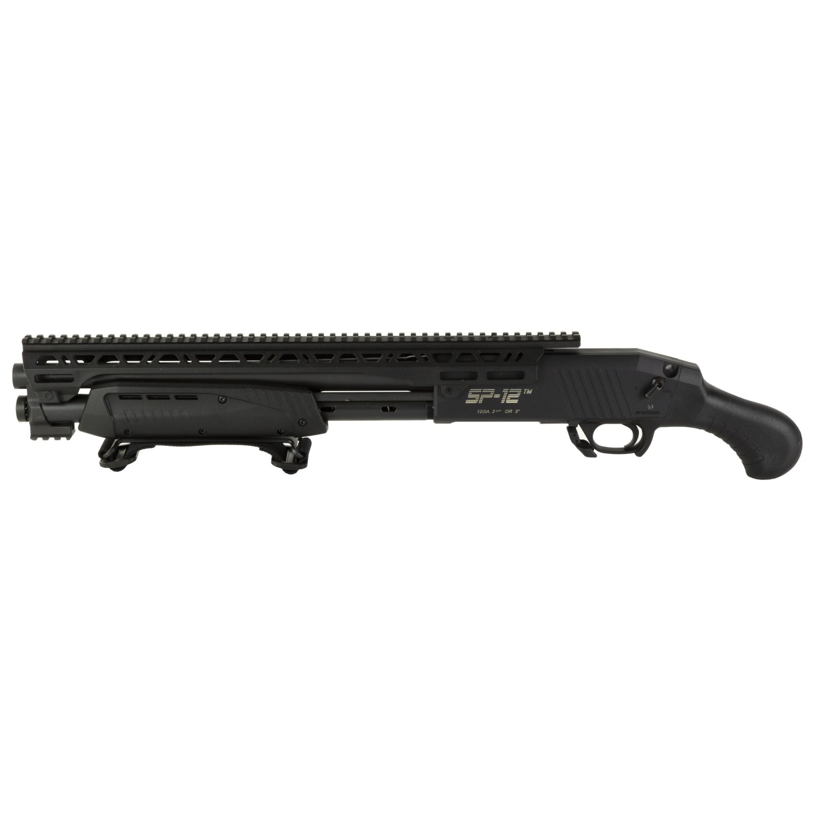Standard Mfg SP12 Compact 12GA 14.5" Pump Action Shotgun Black