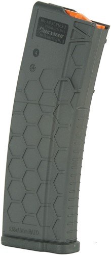 Hexmag MAGAZINE AR-15 5.56X45 15RD GRAY POLYMER SERIES 2